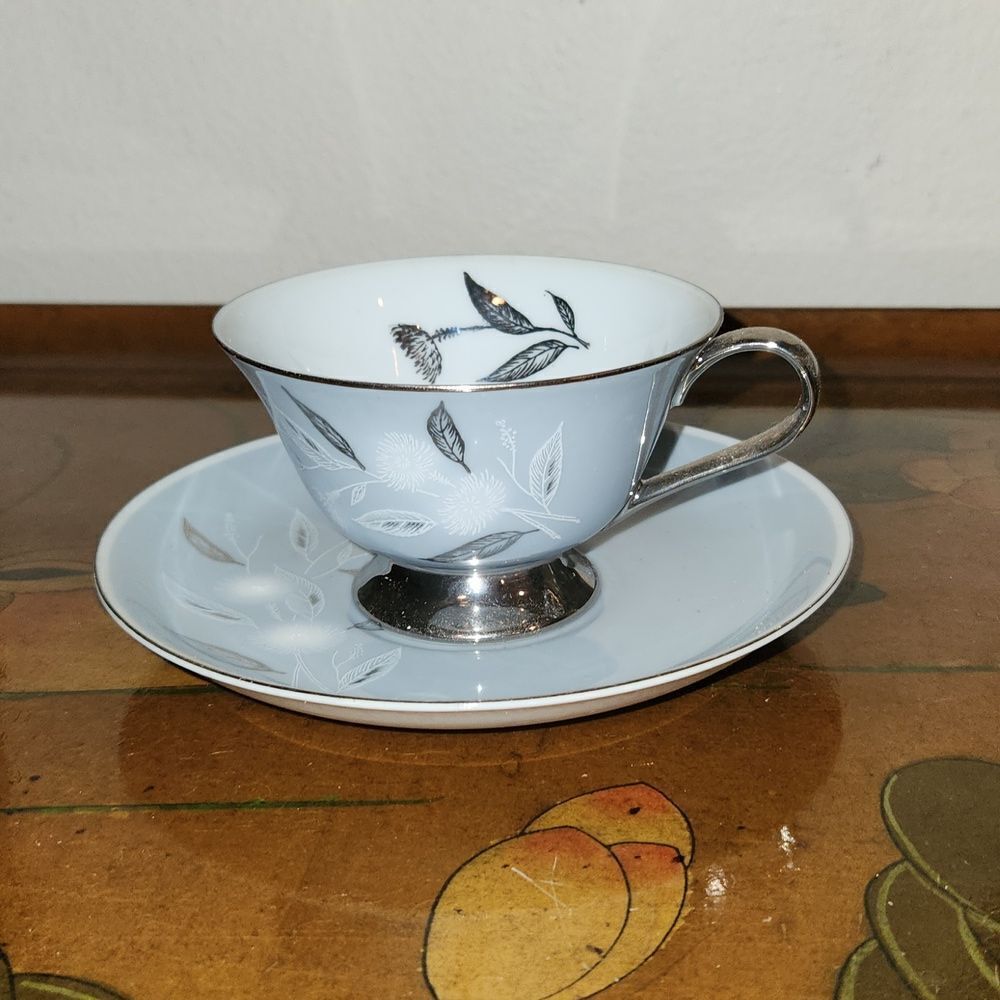 Sapphire by Deville Footed Cup and Saucer